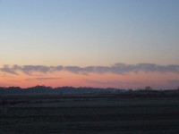 -2℃の早朝サイクリング